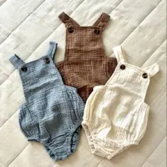 SHEIN ベビー オーバーオール 3点セット 3-6M
