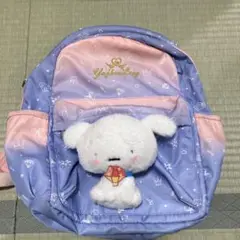 子供用リュックとぬいぐるみ
