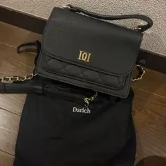 Darich ダーリッチ 渋谷店2周年ノベルティ 2WAYフラップスクエアバッグ