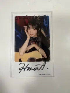 青木陽菜 衝動ROCK 直筆サイン チェキ風フォトカード 5枚セット③