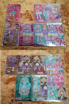 名探偵プリキュア キラキラクリアカードガム 14種類セット
