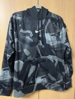 美品 ナイキ Therma-FIT オールオーバーカモ 迷彩 パーカー M