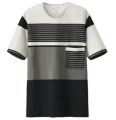 【新品L】UNIQLO × LEMAIRE ボーダーTシャツ