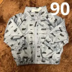 【新品】トミカ ウィンドブレーカー 90cm ポケッタブル 春アウター