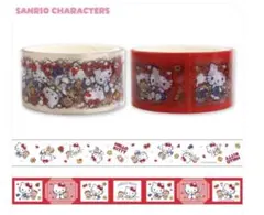 サンリオ　ハローキティ　クリアロールテープ　シール　ステッカー　2個セット