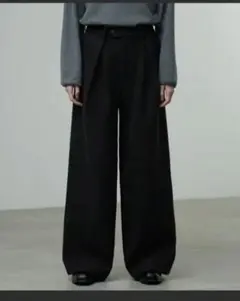 CALLNE　スラックス ブラック