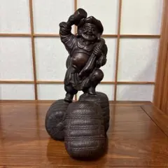 備前焼　大黒様 置物 縁起物 備前焼 大黒様 置物 縁起物 - メルカリ