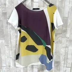 古着 WEEKEND MaxMara 半袖Tシャツ プリント サイズM相当