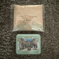 ディズニーランドホテルのエコバッグとアメニティキットのセット