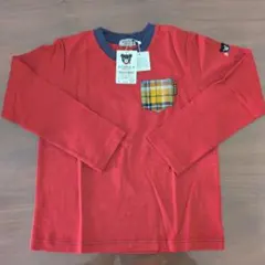 DOUBLE.B 長袖カットソー 130cm 赤