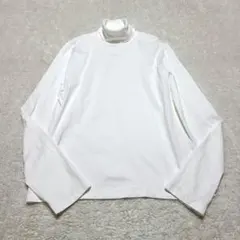 【美品】　近年モデル　ロエフ　タートルネックカットソー　ユナイテッドアローズ　白