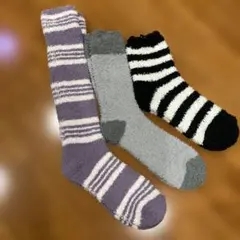 もこもこソックス 3足セット