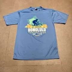 ホノルルセンチュリーライド2019 キッズ　スポーツウェア　半袖tシャツ