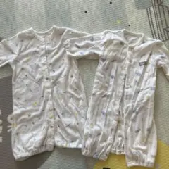 ロンパース 50-60cm 星柄 動物柄