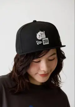 新品未使用 タグ付き NEW ERA ちいかわ 9FIFTY キャップ ブラック