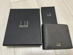 【すーさん様専用】dunhill カドガンレザー　二つ折り財布　オリーブグレー