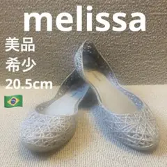 ❣️美品20.5cm ブラジルmelissa + campanaラメバレエシューズのサムネイル