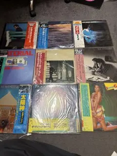 洋楽レコード まとめ売り 9枚セット｜ロック／フュージョン／AOR系