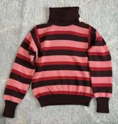 新品未使用 ジョンスメドレー 厚手ウール タートルニット