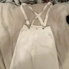 GAP ホワイト サロペット