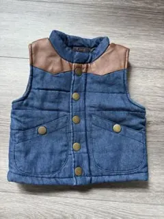 ベビー Corn House アウター ダウンベスト ベビーベスト 80