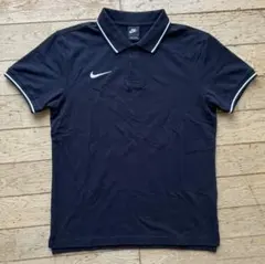 新品未使用】NIKE ナイキ 半袖 ポロシャツ 刺繍ロゴ ブラック - メルカリ