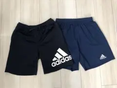 adidas ハーフパンツ 2枚セット