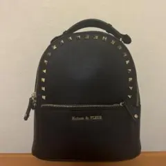 【即購入OK】 メゾンドフルール リュック バックパック スタッズ 黒 ブラック