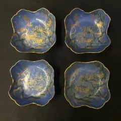 九谷焼 吉田屋蛸唐草向付 5客 12cm 江戸後期 - メルカリ