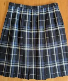 EAST BOY プリーツスカート 9号 ネイビー