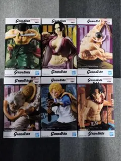 未開封　ワンピースGRANDISTAフィギュア6点