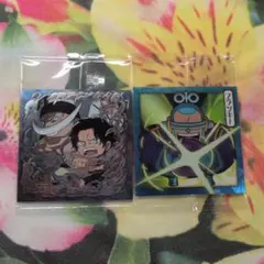 ワンピース ウエハース シール 13弾 白ひげ＆エース　フランキー