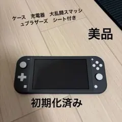 Nintendo Switch Lite グレー 本体＋ソフト＋充電器＋ケース