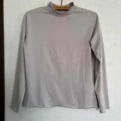 sm2 サマンサモスモス ブルー　カットソー　ベージュ