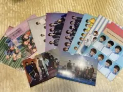 なにわ男子　クリアファイルセット