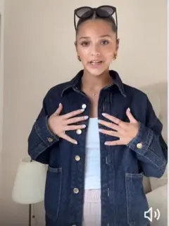 ZARA デニムジャケット