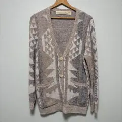 Natural Vintage GOA 柄編みカーディガンのサムネイル