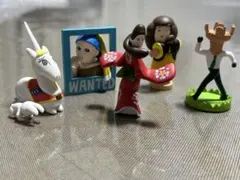 びじゅチューン！　ガチャガチャフィギュア 5体セット