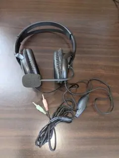 エレコム ヘッドセット マイク 両耳 オーバーヘッド