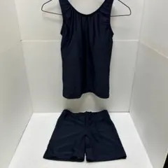 【美品】水着　ネイビー 160サイズ