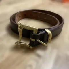 美品Bronson Leather ブロンソンレザーのファイヤーマンベルト 32