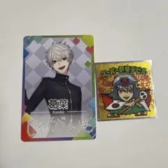 葛葉　ビックリマンチョコステッカー　にじさんじチップスカード　2枚セット