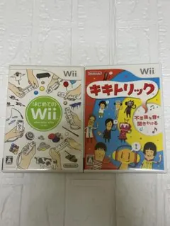 ⭐️24時間以内発送⭐️ キキトリック はじめてのWii 2本セット