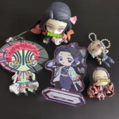 鬼滅の刃 アクリルキーホルダー 5個セット♥︎