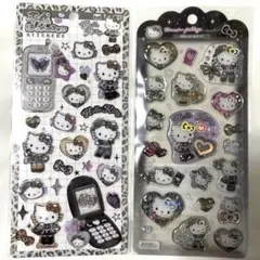 キティちゃん　シール　平成はっぴーフォン　ドロップジュエリー