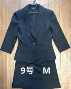 スーツ　M レディース 9号　グレー　入社式　入学式　面接　スカート　上下