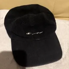 Champion コーデュロイキャップ 黒