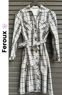 未使用に近い♡Feroux シャツワンピース　かわいい