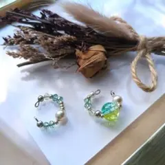 No.295　イヤーカフ　ハンドメイド