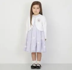 プティマイン⭐︎フォーマルワンピース130センチ&シューズ21センチ⭐︎セット